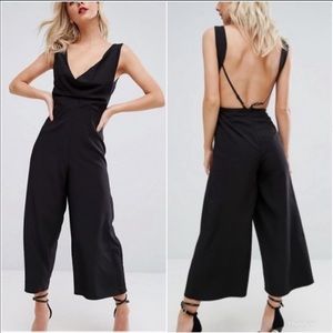 ASOS Petite Black jumpsuit